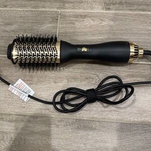 Hot Air Brush Blow Dryer Round Brush Volumizer Hair Styler Curl Straighten